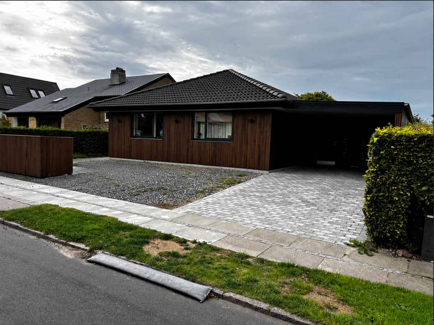 Ombygning af garage — Tilbygning